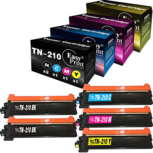 ����šۡ�̤���ѡ�̤�����ʡ�EasyPrint TN-210 TN210�ߴ��ȥʡ������ȥ�å� 5�ĥѥå� Brother HL-3070CW 3075CW 3040CN 3045CN MFC-9120CN 9320CW 9010CN�ץ�󥿡���