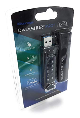 【中古】【未使用・未開封品】iStorage datAshur PRO2 セキュアフラッシュドライブ - FIPS 140-2レベル3認定 - パスワード保護、...