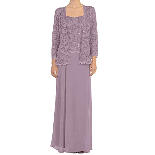 【中古】【未使用・未開封品】H.S.D 花嫁の母ドレス イブニングドレス レースガウン ジャケット 母 花嫁ドレス US サイズ: 18W カラー: パープル