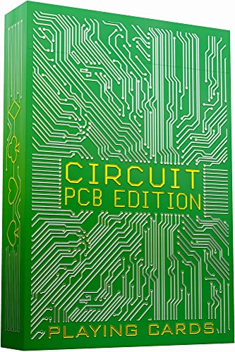 【中古】【未使用・未開封品】Circuit PCBエディション トランプ 無料カードゲーム 電子書籍 クリエイティブデッキ プレミアムカードデッキ クールなポーカーカード 子供&大人