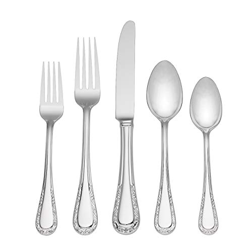 Rakuten - 【中古】【未使用・未開封品】Lenox 872518 Venetian Lace 20 Piece Flatware Set