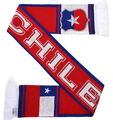 【中古】【未使用・未開封品】Chile サッカーニットスカーフ