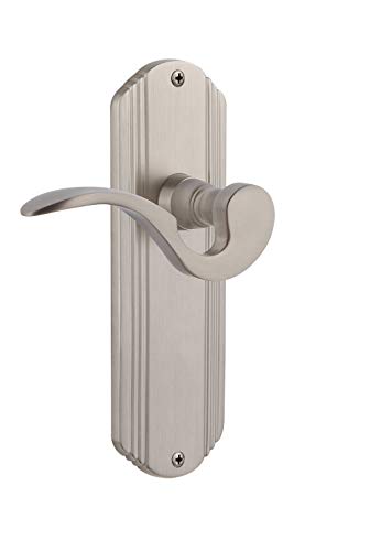 【中古】【未使用・未開封品】Nostalgic Warehouse デコプレート シングルダミーマナーレバー サテンニ..