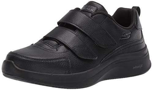 【中古】【未使用・未開封品】Skechers Women's GO Walk STEADY-124116 Sneaker, Black, 11 Medium US