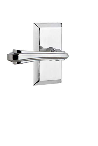 【中古】【未使用・未開封品】Nostalgic Warehouse 773171 Studio Plate Left-Handed Fleur Lever Priv..