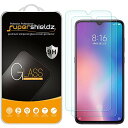 【中古】【未使用・未開封品】Supershieldz Xiaomi Mi 9用 強化ガラススクリーンプロテクター 傷防止 気泡フリー 2個パック
