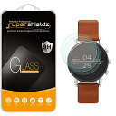 【中古】【未使用・未開封品】Supershieldz Skagen (Falster 2) 強化ガラススクリーンプロテクター 傷防止 気泡なし 3枚パック