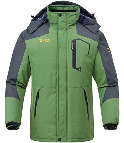 【中古】【未使用・未開封品】Rdruko メンズ アウトドア スキー スノージャケット 防水 フリース マウ..