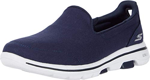 【中古】【未使用・未開封品】Skechers レディース Go Walk 5-124007 スニーカー US サイズ: 5.5 カラー: ブルー