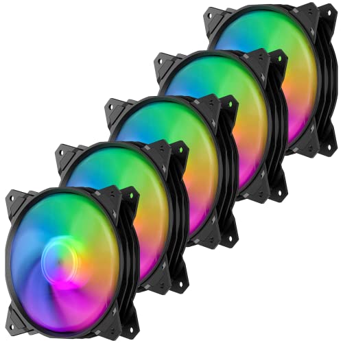 š̤ۡѡ̤ʡupHere 120mm 5V 3ԥ ɥ쥹ǽ RGB ե ޥܡ Ʊ Ĵǽ ե LED ե ȥ顼դ 5x120mm PWMե