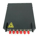 【中古】【未使用・未開封品】Ultra Spec Cable 壁取り付けファイバーエンクロージャ スプールとロード6ポート ST-UPC OM1/OM2 マルチ...
