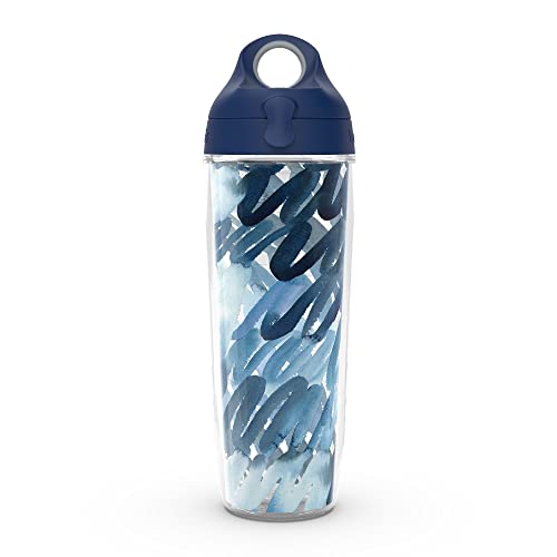 【中古】【未使用・未開封品】Tervis Yao Cheng Scribbles ブルー 24 oz Water Tumbler ブルー