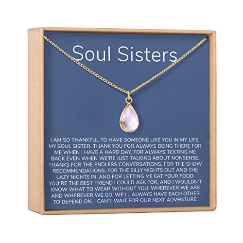 【中古】【未使用・未開封品】Dear Ava Soul Sisters ギフトネックレス：ベストフレンド、BFF、長距離..