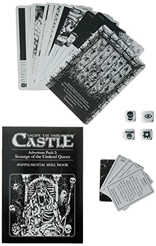【中古】【未使用・未開封品】Asmodee Escape The Dark Castle: Scourge of The Undead Queen