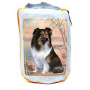 【中古】【未使用・未開封品】Sheltie 折りたたみ式トートバッグ ? 丈夫で防水 ? ファスナー付きトートバッグ ? 素晴らしいアート ? シェルティーオー...
