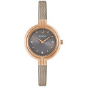 【中古】【未使用・未開封品】Bulova Classic97P143レディースラプソディトープレザーバンドブラウンクォーツダイヤルウォッチ