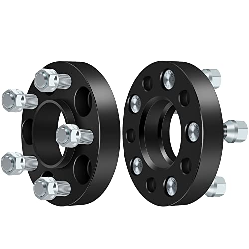 【中古】【未使用・未開封品】ECCPP 2X 5x4.5 1インチハブ中心ホイールスペーサー 5ラグ5x114.3mmから5..