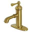 【中古】【未使用・未開封品】Kingston Brass KS7417BL Paris シングルレバーハンドル バスルーム蛇口ポップアップ&プレート つや消し真...