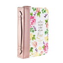 【中古】【未使用・未開封品】Your Love 水彩ガーデンフェイクレザー聖書カバーが詰められています。 X-Large