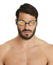 【中古】【未使用・未開封品】Arena ユニ 大人用 エアスピード 曇り止め レーシング水泳ゴーグル 男女兼用 特殊エアシールテクノロジーミラーレンズ イエロー...