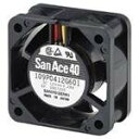 【中古】【未使用・未開封品】三洋電機電工 DCファン Sq40x28mm 12VDC 0.61A 15500rpm 20.5CFM 50dB タッチ 3ワイヤー プラスチック F/B 109P0412K301