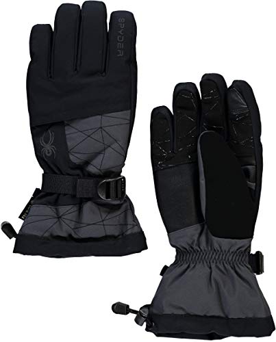 【中古】【未使用・未開封品】[スパイダー] [メンズ] 保温 スキーグローブ (GORE-TEX:防水・透湿性) [ 197004 / OVERWEB GTX ] 手袋 スキー 029_EBONY Small