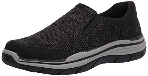 【中古】【未使用・未開封品】Skechers Men's Expected 2.0-Arago Slip On Canvas Loafer, Black, 11...
