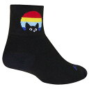 【中古】【未使用・未開封品】SockGuy クラシック 3インチ ストーカー サイクリング/ランニングソックス M ブルー