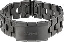 【中古】【未使用・未開封品】Garmin Quickfit 22 Watch Band, Vented Carbon Gray Titanium Bracele...