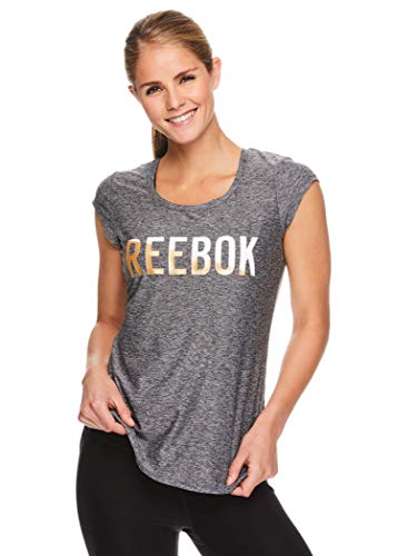 【中古】【未使用・未開封品】Reebok レディース レジェンドランニング&ジムTシャツ ? パフォーマンス半袖ワークアウトウェア