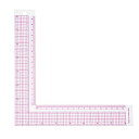 【中古】【未使用・未開封品】裁縫定規 プラスチック裁縫定規 L角定規 フレンチカーブ定規 裁縫メジャー テーラー定規 90度 ダブルストリップ キルト定規 カー...