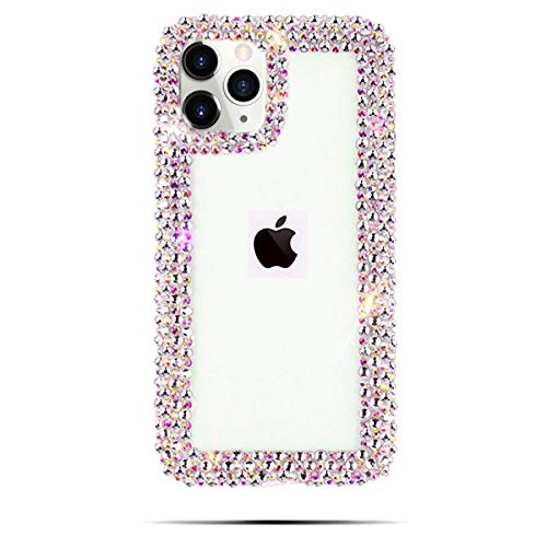 乐天商城 - 【中古】【未使用・未開封品】BONITEC Jesiya iPhone 11 Proケース 3D グリッター スパークル キラキラ ケース ラグジュアリー シャイニー クリスタル ラインストーン ダイヤ