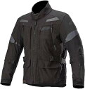 【中古】【未使用・未開封品】Alpinestars メンズ 「Valparaiso」 V3 Drystar ブラックジャケット - XL