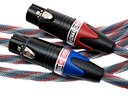 【中古】【未使用・未開封品】Better Cables シルバーサーペント パトリオットエディション バランス XLR オーディオマニアオーディオケーブル (ペア-ケーブル2本) - ハイエン