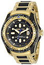 【中古】【未使用・未開封品】Invicta Men's Hydromax Black Steel Bracelet & Case Swiss Quartz Analog Watch 29588