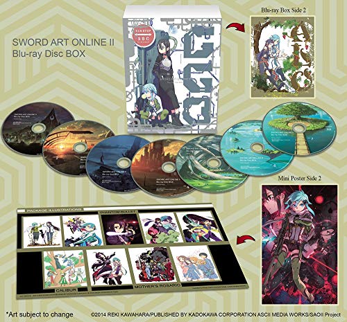 yÁzygpEJizSword Art Online II Box Set Blu-ray