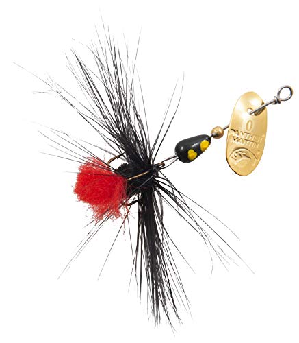 【中古】【未使用・未開封品】Panther Martin 0MPMMF-GBK ミニフライ サイズ0 ゴールドとブラック