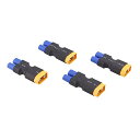 【中古】【未使用 未開封品】BDHI 4pcs Male XT60/XT-60 to Female EC3 Connector Adapter for Turnigy Crawler 8ight(B111-4)