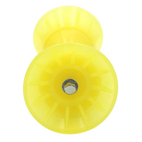 7.6cm Yellow Poly Bow Roller Stop Boat PWC Marine Trailer 7.6cm