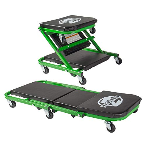 【中古】【未使用・未開封品】Pro-LifT C-2036DG ブラック/グリーン 300ポンド メカニッククリーパー