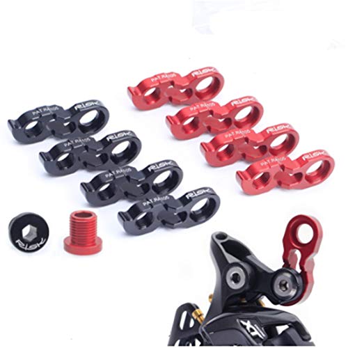 【中古】【未使用 未開封品】Zsling エクストラロング MTB ロードバイク リアディレイラーハンガー エクステンダー M10ネジ付き ディレイラーハンガー 34-52T フライホイール