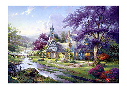 楽天AJIMURA-SHOP【中古】【未使用・未開封品】[PuzzleLife] Clocktower Cottage | 1000ピース - 大型フォーマットジグソーパズル 全世代によるパズルゲームを楽しめる美しい装飾と楽しい遊び