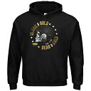 【中古】【未使用・未開封品】ピッツバーグホッケーファン。 ブラックとゴールド「Till I'm Dead and Cold」。 ブラックTシャツ(Sm-5X) X-Large ブラック