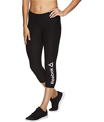 yÁzygpEJizReebok Womens Capri Compression Athletic Pants, Black, Large