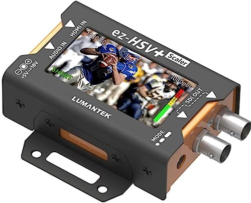 【中古】【未使用・未開封品】Lumantek EZ-HSV+ HDMI - SDIコンバーター ディスプレイとスケーラー付き【メーカー名】【メーカー型番】【ブランド名】Lumantek 映像編集機 【商品説明】Lumantek EZ-HSV+ HDMI - SDIコンバーター ディスプレイとスケーラー付き【注意】こちらは輸入品となります。当店では初期不良に限り、商品到着から7日間は返品を 受付けております。こちらは当店海外ショップで一般の方から買取した未使用・未開封品です。買取した為、中古扱いとしております。他モールとの併売品の為、完売の際はご連絡致しますのでご了承ください。ご注文からお届けまで1、ご注文⇒ご注文は24時間受け付けております。2、注文確認⇒ご注文後、当店から注文確認メールを送信します。3、当店海外倉庫から当店日本倉庫を経由しお届けしますので10〜30営業日程度でのお届けとなります。4、入金確認⇒前払い決済をご選択の場合、ご入金確認後、配送手配を致します。5、出荷⇒配送準備が整い次第、出荷致します。配送業者、追跡番号等の詳細をメール送信致します。6、到着⇒出荷後、1〜3日後に商品が到着します。　※離島、北海道、九州、沖縄は遅れる場合がございます。予めご了承下さい。お電話でのお問合せは少人数で運営の為受け付けておりませんので、メールにてお問合せお願い致します。営業時間　月〜金　10:00〜17:00お客様都合によるご注文後のキャンセル・返品はお受けしておりませんのでご了承下さい。