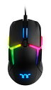 【中古】【未使用 未開封品】Thermaltake TT PREMIUM GAMING LEVEL 20 RGB ゲーミングマウス 左右対称デザイン 8ボタン搭載 GMO-LVT-WDOOBK-01 MS433