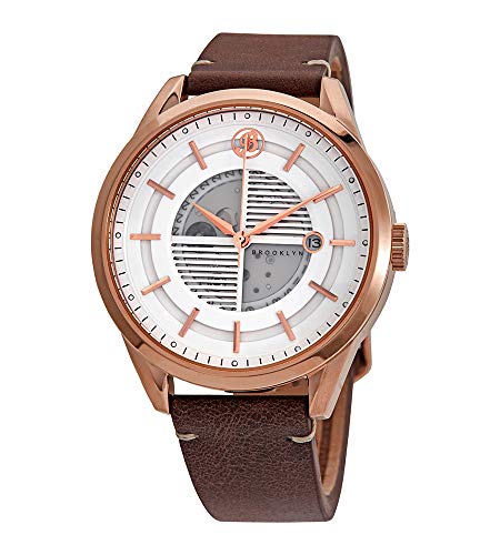 【中古】【未使用・未開封品】Brooklyn Watch Co. Wyckoff 自動巻き メンズウォッチ 8353A6