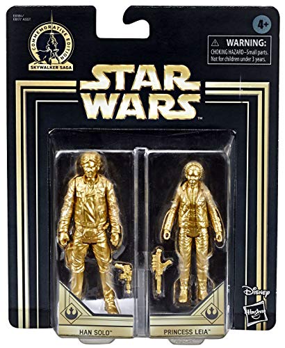 【中古】【未使用・未開封品】記念版 スカイウォーカー サーガ ゴールド ハン・ソロ&レイア姫