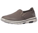 【中古】【未使用・未開封品】Skechers Men's Gowalk 5 Apprize-Double Gore Slip on Performance Walking Shoe, Khaki, 9 M US