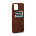 【中古】【未使用・未開封品】スナップオン財布ケース iPhone 11 Pro Max用 ブラウン